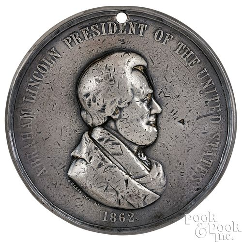 RARE 1862 ABRAHAM LINCOLN INDIAN