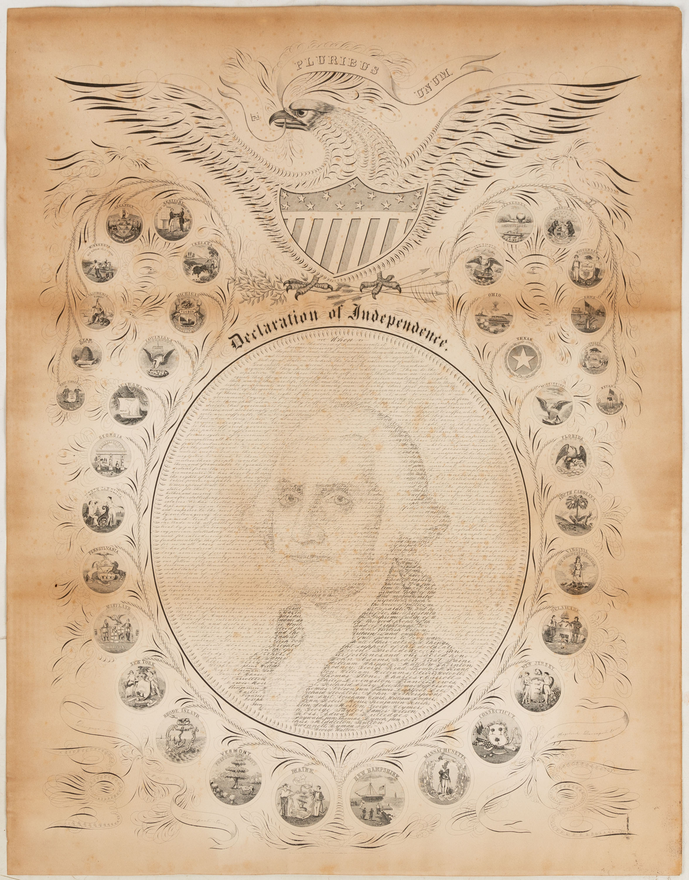 RARE 1865 GEORGE WASHINGTON