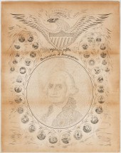 RARE 1865 GEORGE WASHINGTON DE