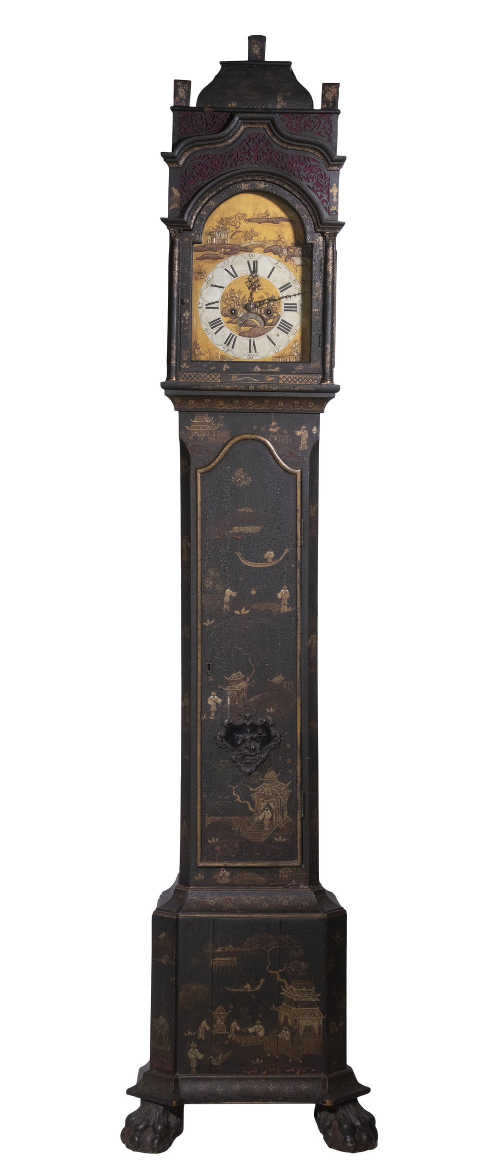 RARE 18TH C. ENGLISH CHINOISERIE