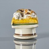 RARE 18TH C. STAFFORDSHIRE BON