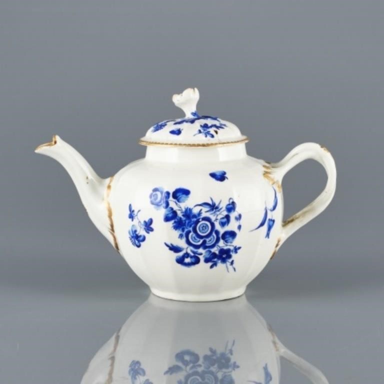 RARE 18TH C. WORCESTER PORCELAIN