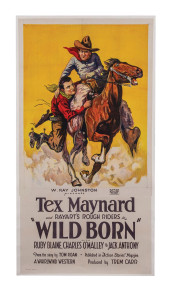 RARE 1927 TEX MATNARD "WILD BO