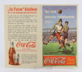 RARE 1937 GERMAN COCA COLA PAP