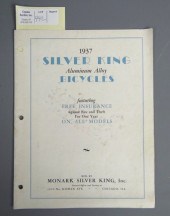 Rare 1937 Silver King catalog.