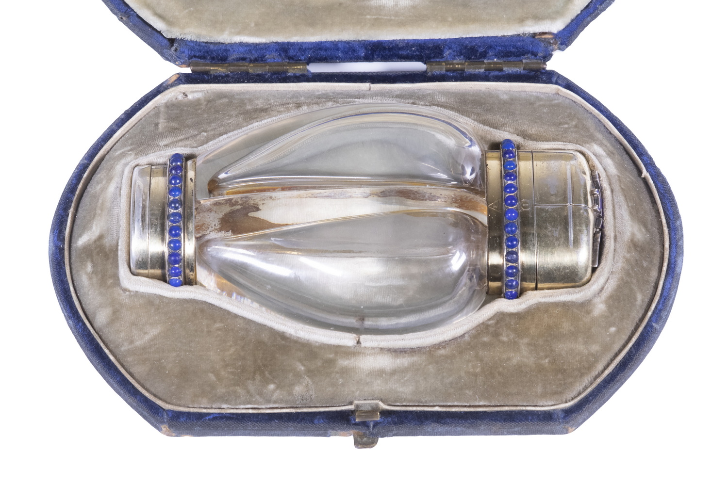 RARE 19TH C. DOUBLE PERFUME