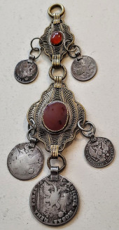RARE 19TH C. KAZAN TATAR CHULP