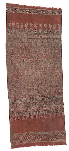 RARE 19TH C. PUA KUMBU SUNGKIT