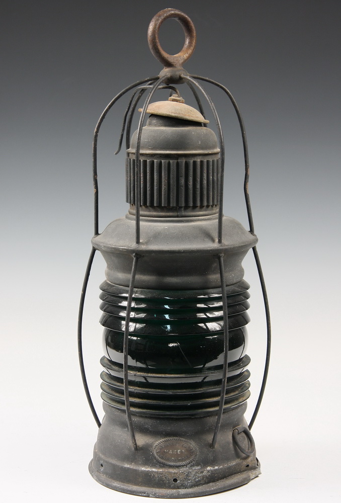 RARE 19TH C SHIPS LANTERN - Circa