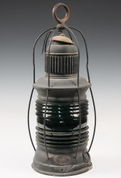 RARE 19TH C SHIPS LANTERN - Ci