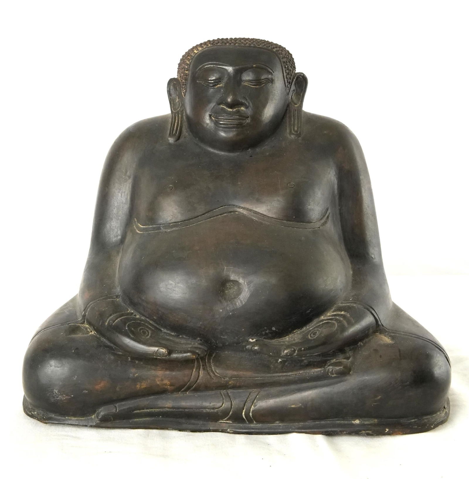 RARE 19TH C. THAILAND BRONZE BUDDHA