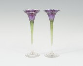RARE 2 PC. FLORAL PAINTED GERM