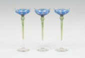 RARE 3 PC. FLORAL PAINTED GERM