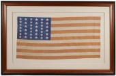 RARE 39-STAR US FLAG, CIRCA 18