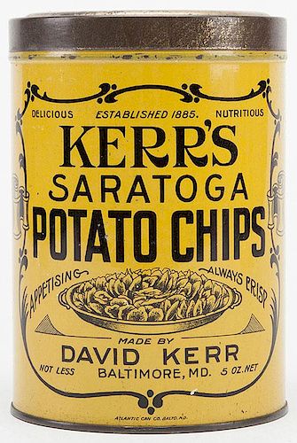 RARE 5 OZ. KERR'S SARATOGA POTATO