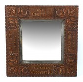 RARE ADVERTISING MIRROR: Gesso
