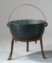 Rare American Cast-Iron Footed