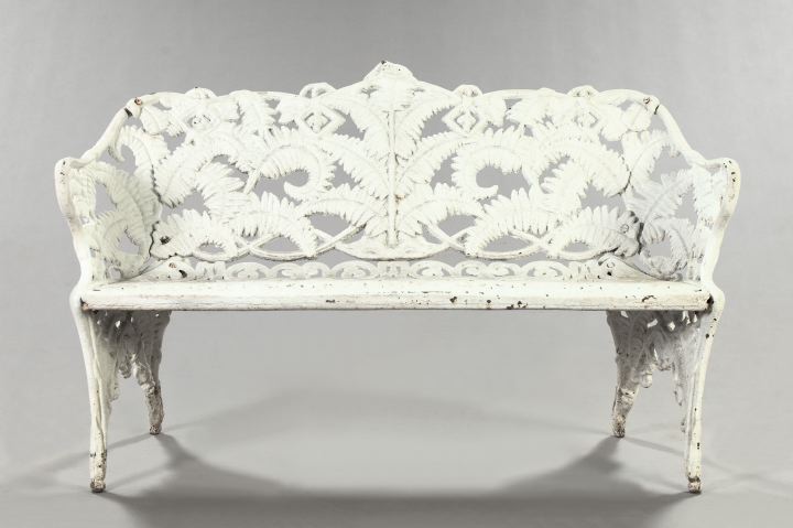 Rare American Cast-Iron Garden