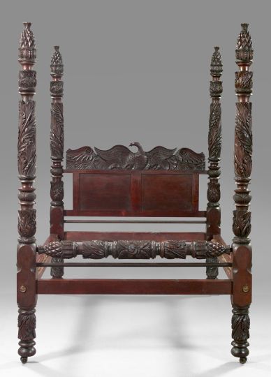 Rare American Late Federal Mahogany