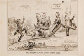 Rare American political carica