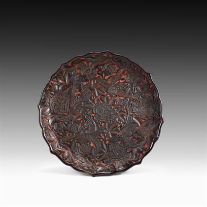 Rare and large Chinese carved