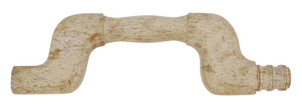RARE AND POSSIBLY UNIQUE CARVED AND
