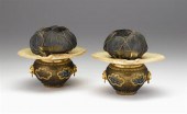 Rare and unusual Chinese gilt-
