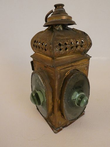 RARE ANTIQUE BRASS LANTERNRare