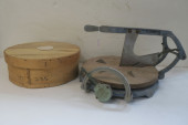 RARE ANTIQUE COMMERCIAL CHEESE