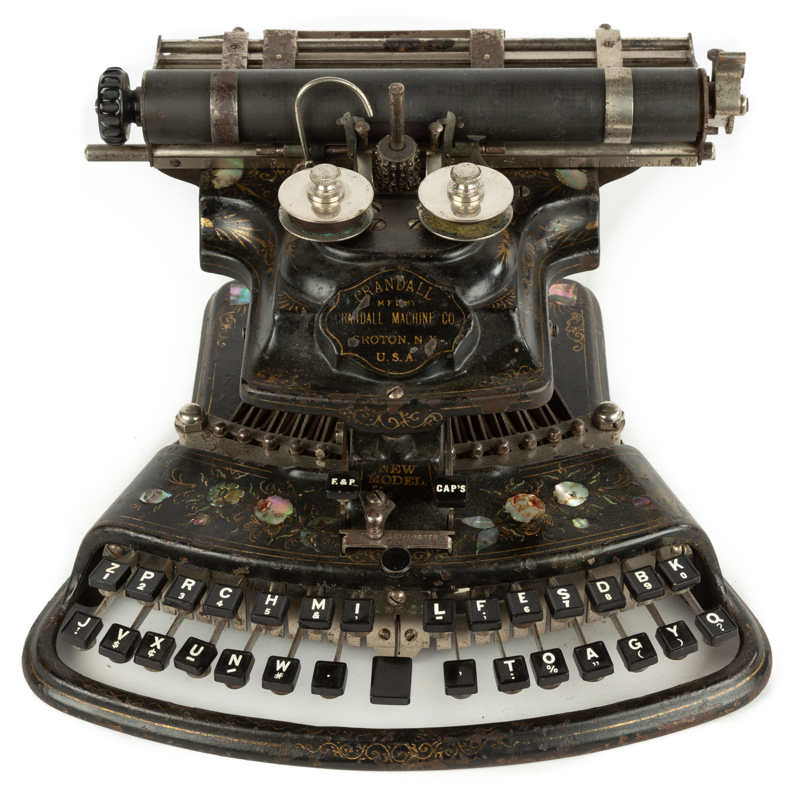 RARE ANTIQUE CRANDALL NEW MODEL