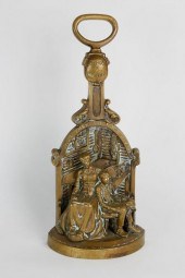 RARE ANTIQUE FIGURAL BRONZE DO