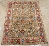 RARE ANTIQUE SULTANABAD RUGRar