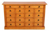 RARE APOTHECARY CHEST 19TH CEN