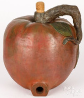 RARE APPLE FORM PAINTED REDWAR