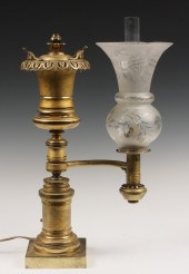 RARE ARGAND LIGHT - Circa 1835