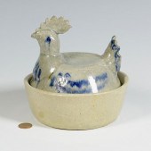 RARE ARIE MEADERS ROOSTER DISH