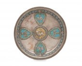 RARE ARMENIAN ENAMELED SILVER