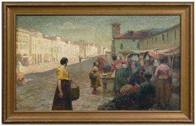 Rare Artus Van Briggle painting