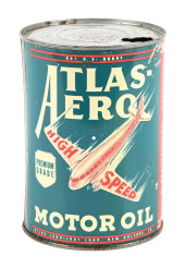 RARE ATLAS-AERO MOTOR OIL ONE
