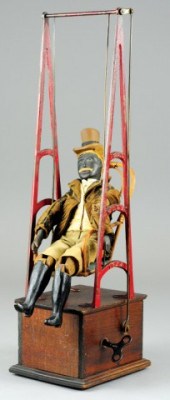 RARE AUTOMATIC SWING TOY Pat.