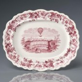 RARE BALLOON POTTERY PLATTERA