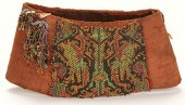 RARE BEADED BAHAU DAYAK HAT, K