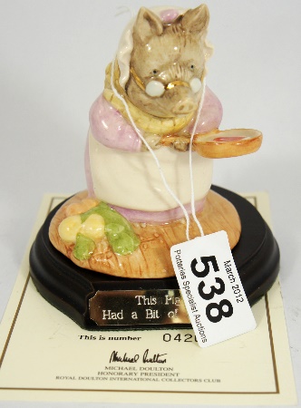 Rare Beswick Beatrix Potter Tableau