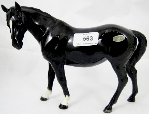 Rare Beswick Mare 976 in Black