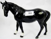 Rare Beswick Mare 976 in Black