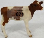 Rare Beswick Red Friesian Calf