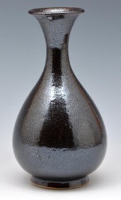 RARE BLACK GLAZED 'OIL SPOT' Y