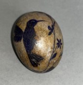 RARE BLUE & WHITE SGRAFFITO DE