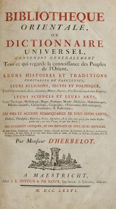 Rare book: Bibliotheque Orient