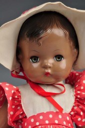 Rare Brown Effanbee 1946 Compo